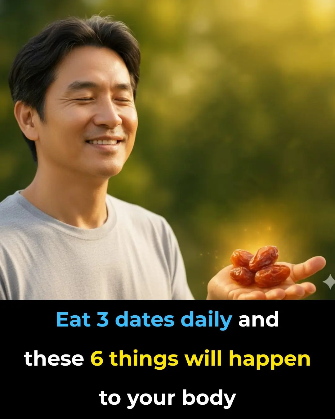 Eat 3 dates daily and these 6 things will happen to your body!