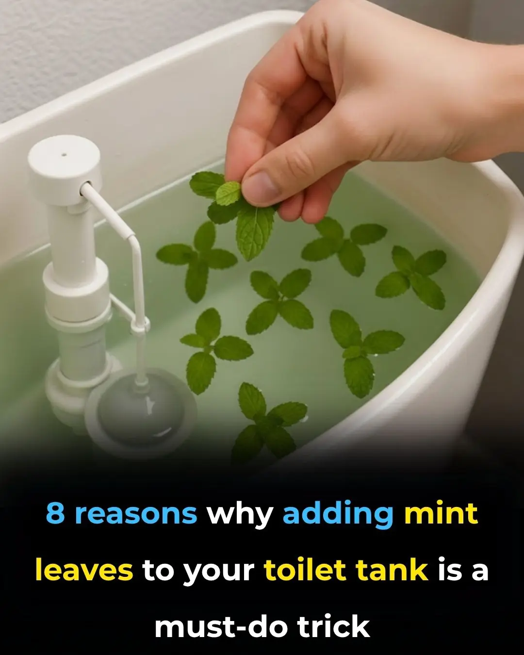 8 reasons why adding mint leaves to your toilet tank is a must-do trick
