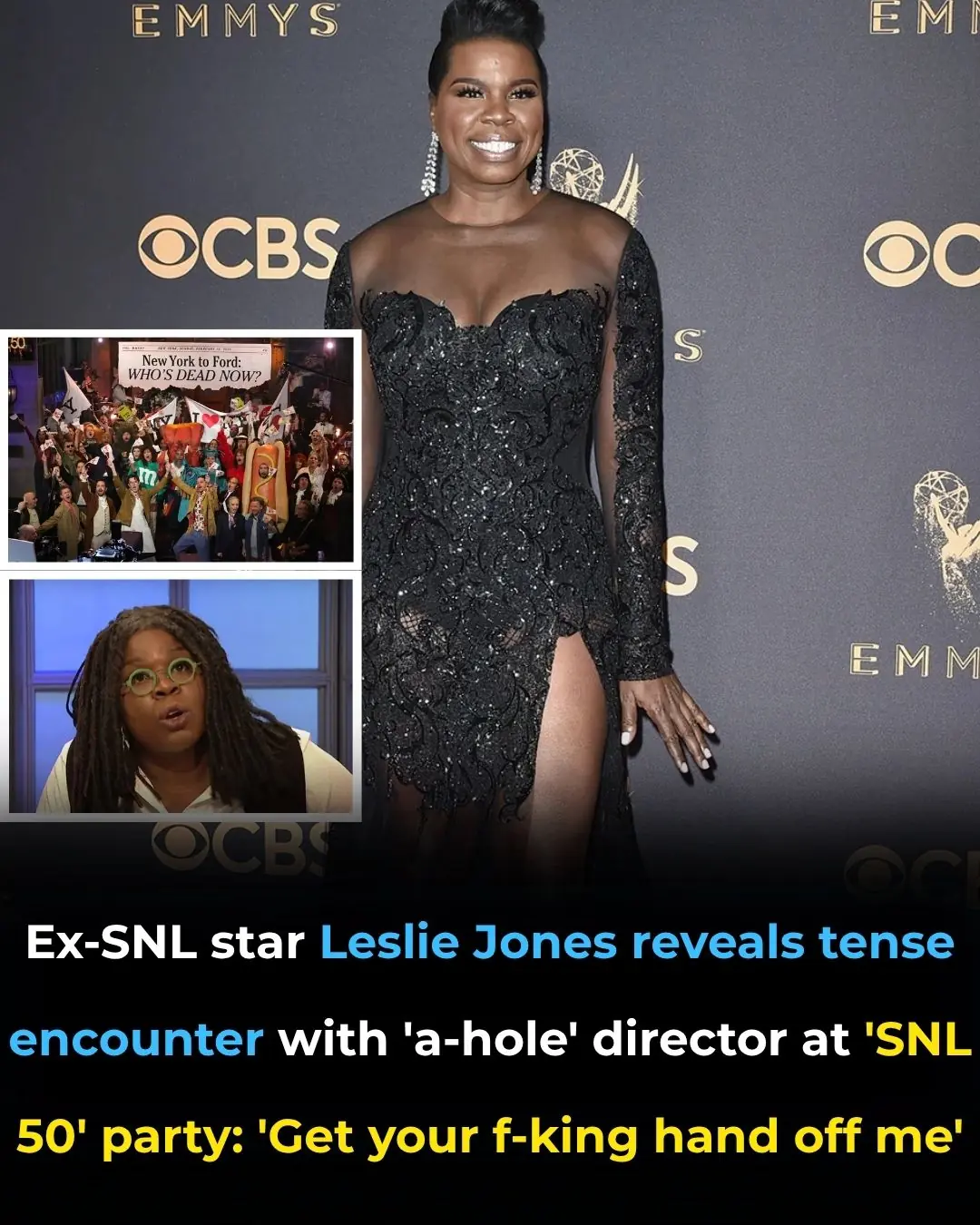 Ex-SNL star Leslie Jones reveals tense encounter with ‘a–hole’ director at ‘SNL 50’ party: ‘Get your f–king hand off me’