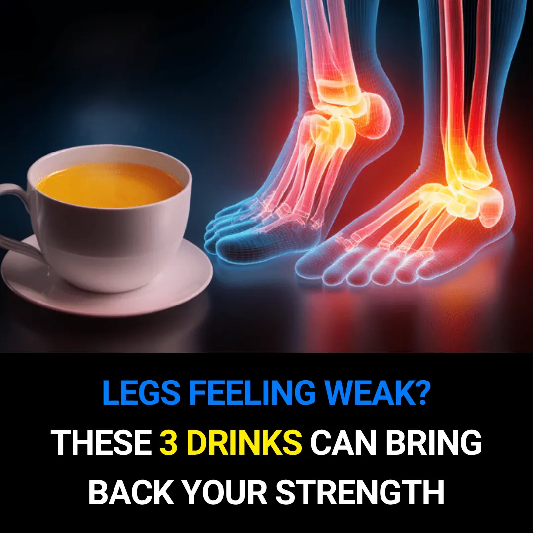Legs Feeling Weak? These 3 Drinks Can Bring Back Your Strength