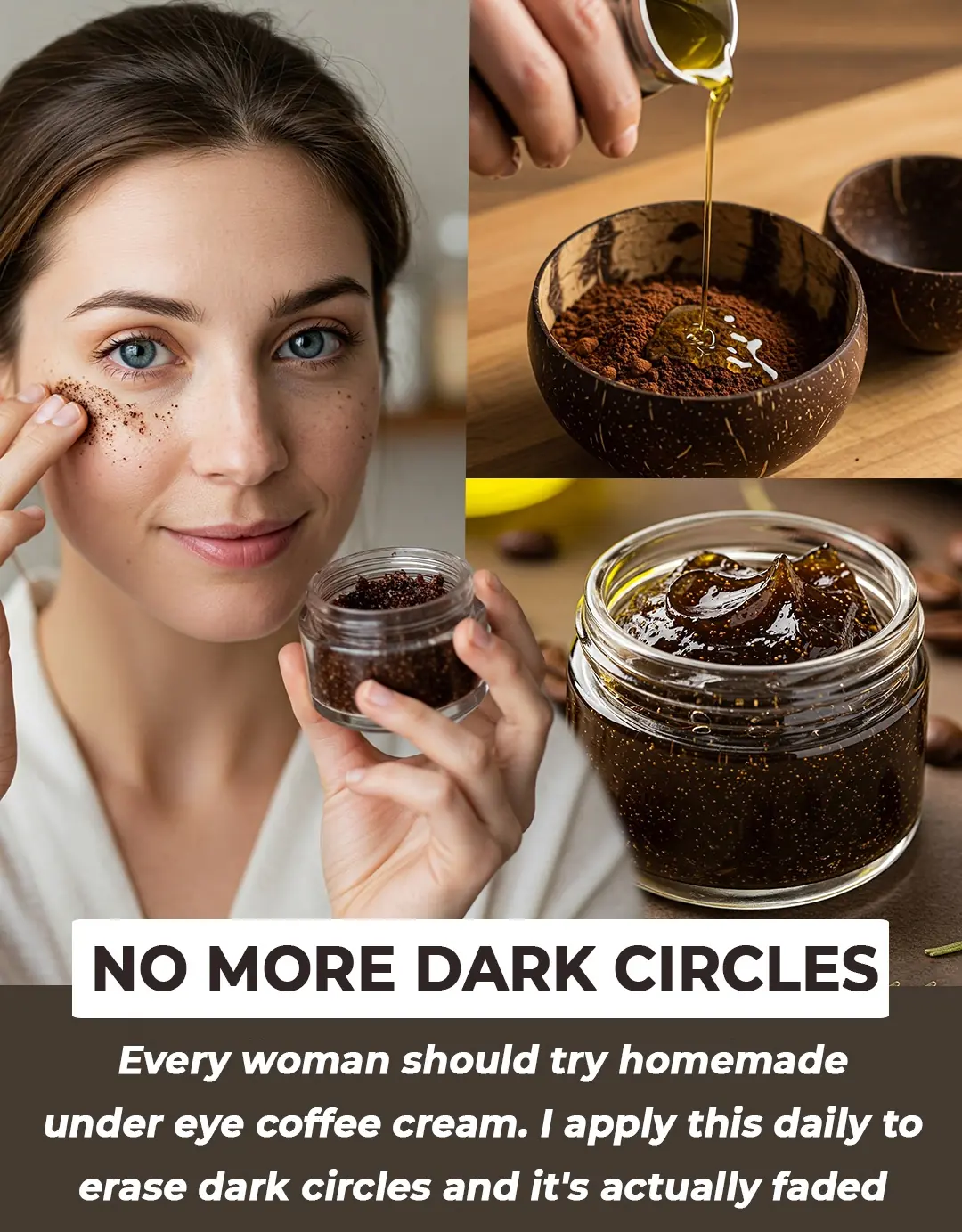 Coffee Eye cream For Dark Circles & Puffy Eyes