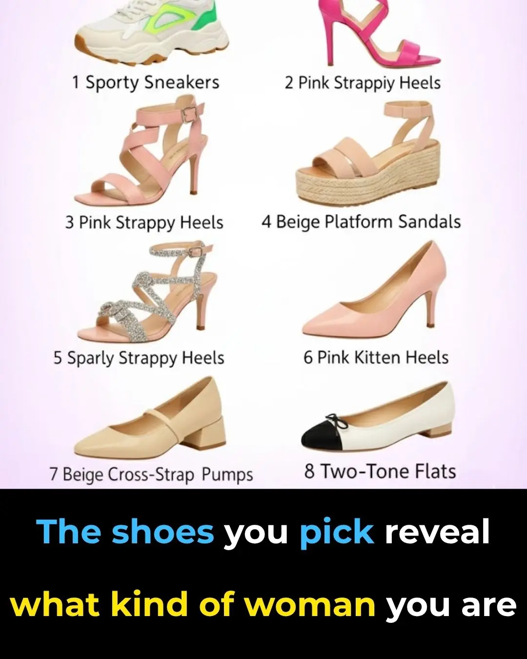 The Shoes You Pick Reveal What Kind of Woman You Are