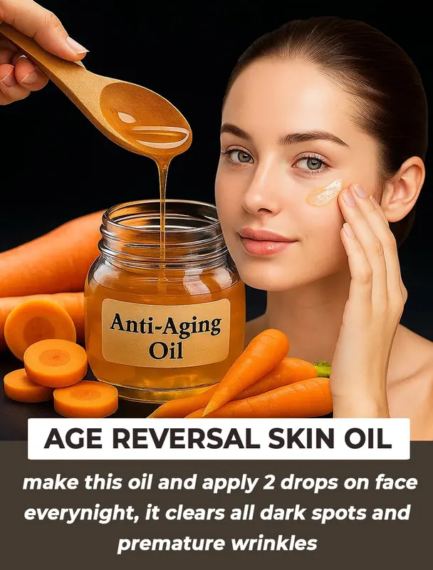 Homemade Carrot Oil for Glowing Skin: A Natural Solution for Dark Spots, Wrinkles & Anti-Aging