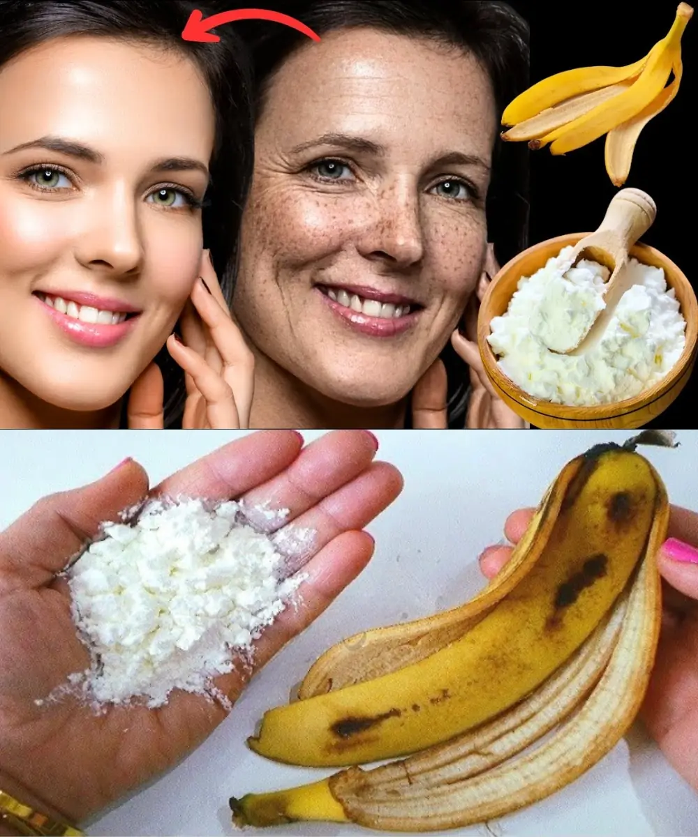 Banana Peel & Cornstarch: A Natural Skin Hack That Could Help You Look Younger