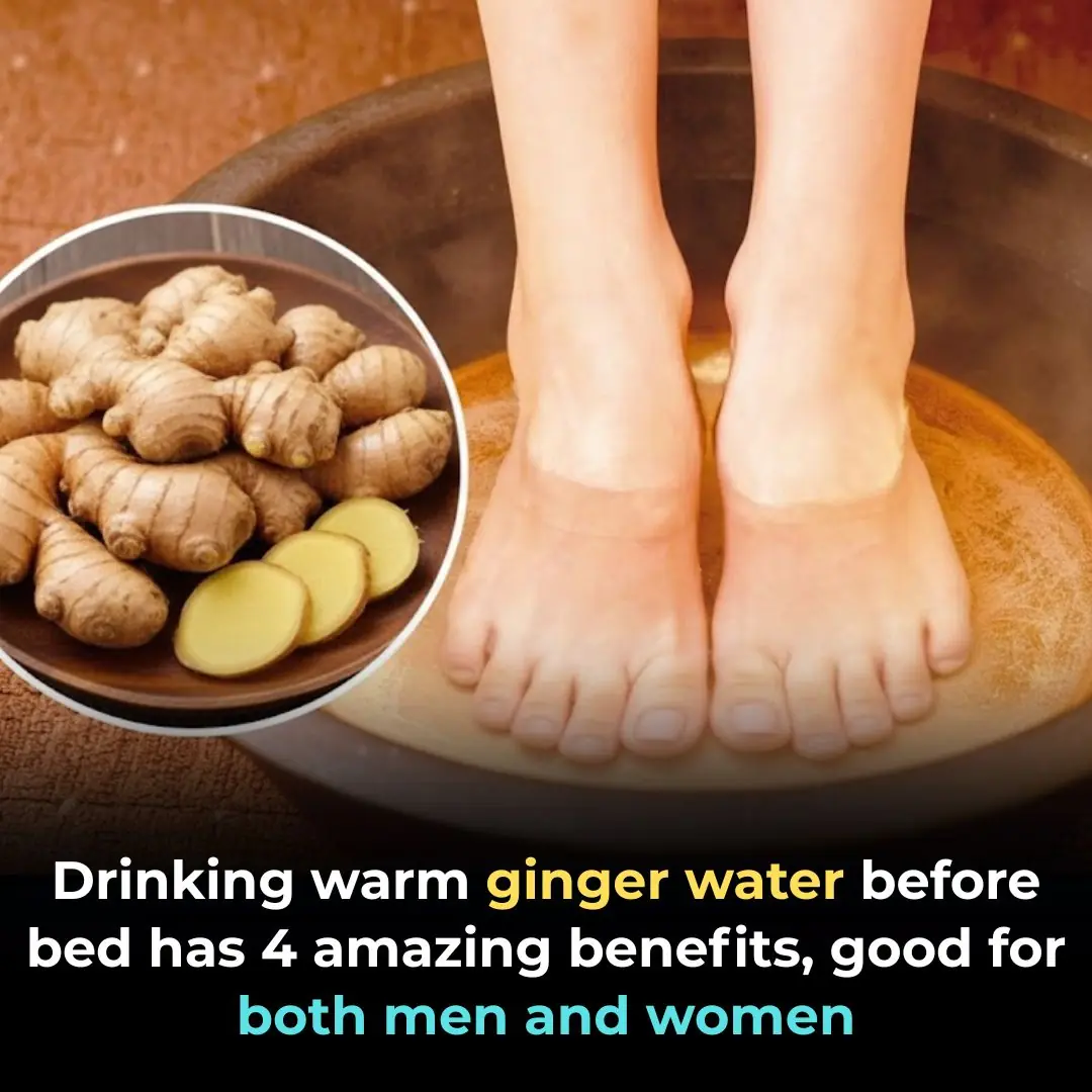 Soak your whole body with warm ginger water before going to bed.