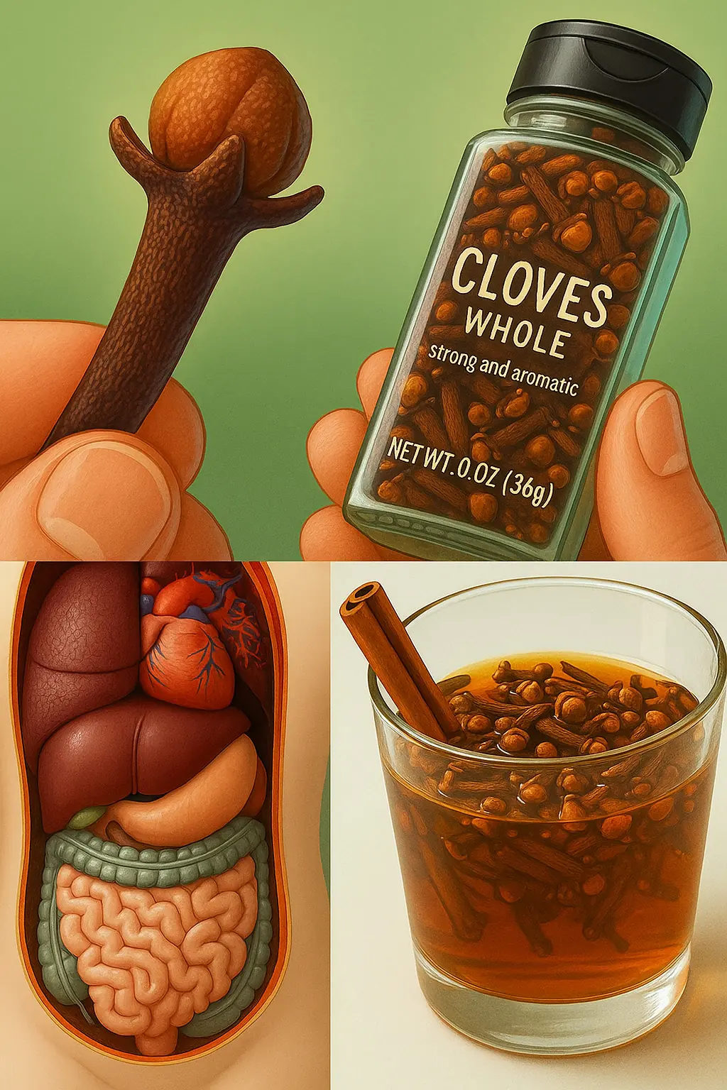 Drink Cloves with Cinnamon First Thing in the Morning: See What Happens to Your Body the Next Day!