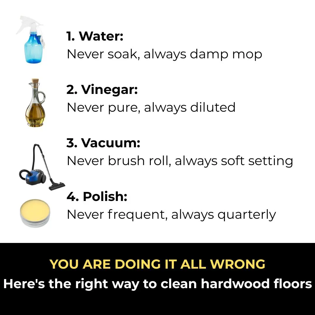 You are doing it all wrong. Here's the right way to clean hardwood floors Georgia Lynn Contributing Writer