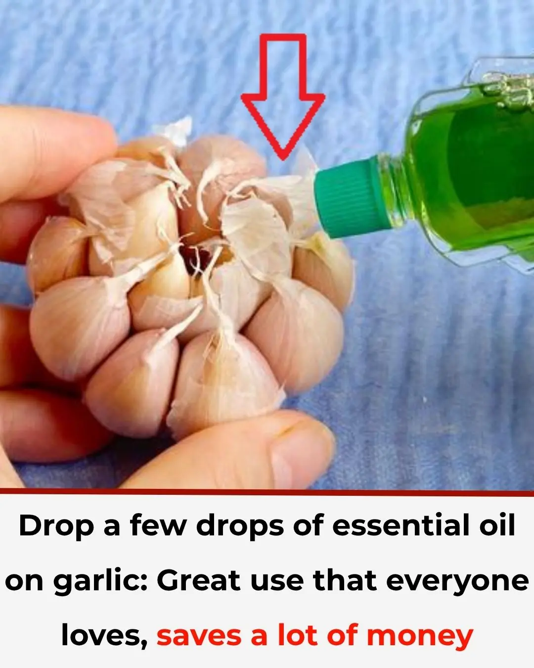 🌿 Add a Few Drops of Medicated Oil to Garlic — The Brilliant Household Trick Everyone Loves!