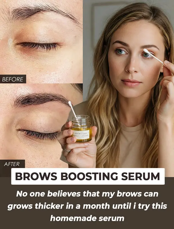DIY Brow Boosting Serum: Thicken Eyebrows Naturally with Garlic, Castor Oil & Coconut Oil