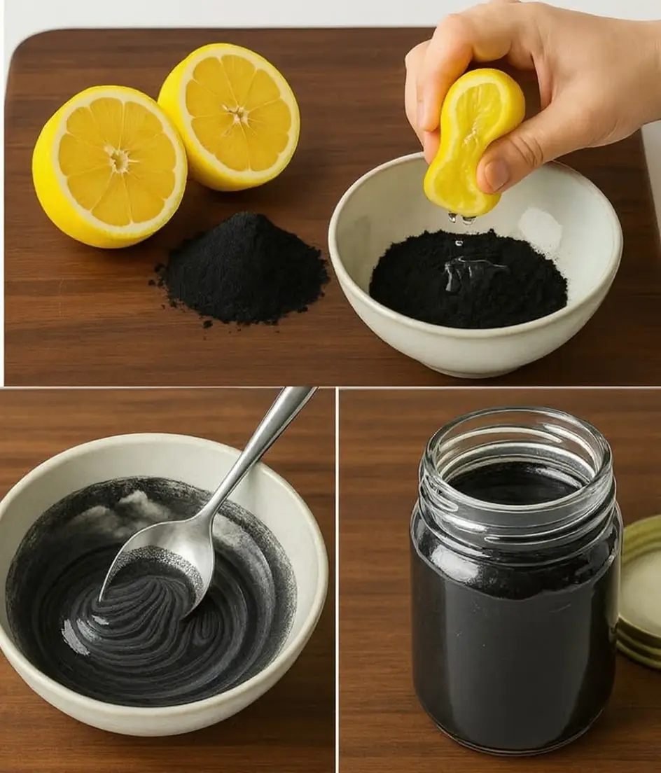 Mix Lemon with Activated Charcoal and Stop Wasting Money at the Store