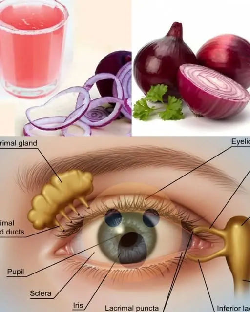 Onion Drink for Eye Health – A Natural Way to Improve Vision and Protect Your Eyes