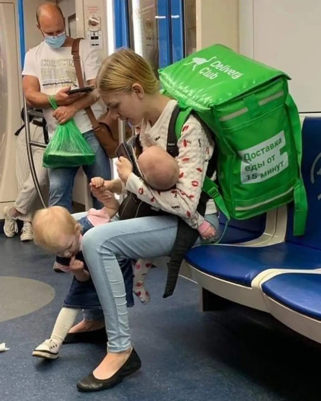 The Mother Who Delivered More Than Food.