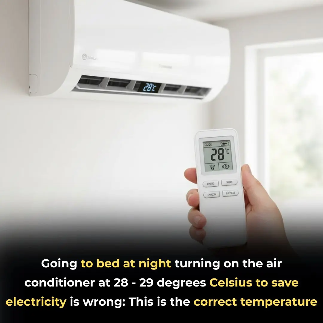 Running Your Air Conditioner at 28–29°C at Night to Save Electricity Is a Mistake: Here’s the Correct Temperature