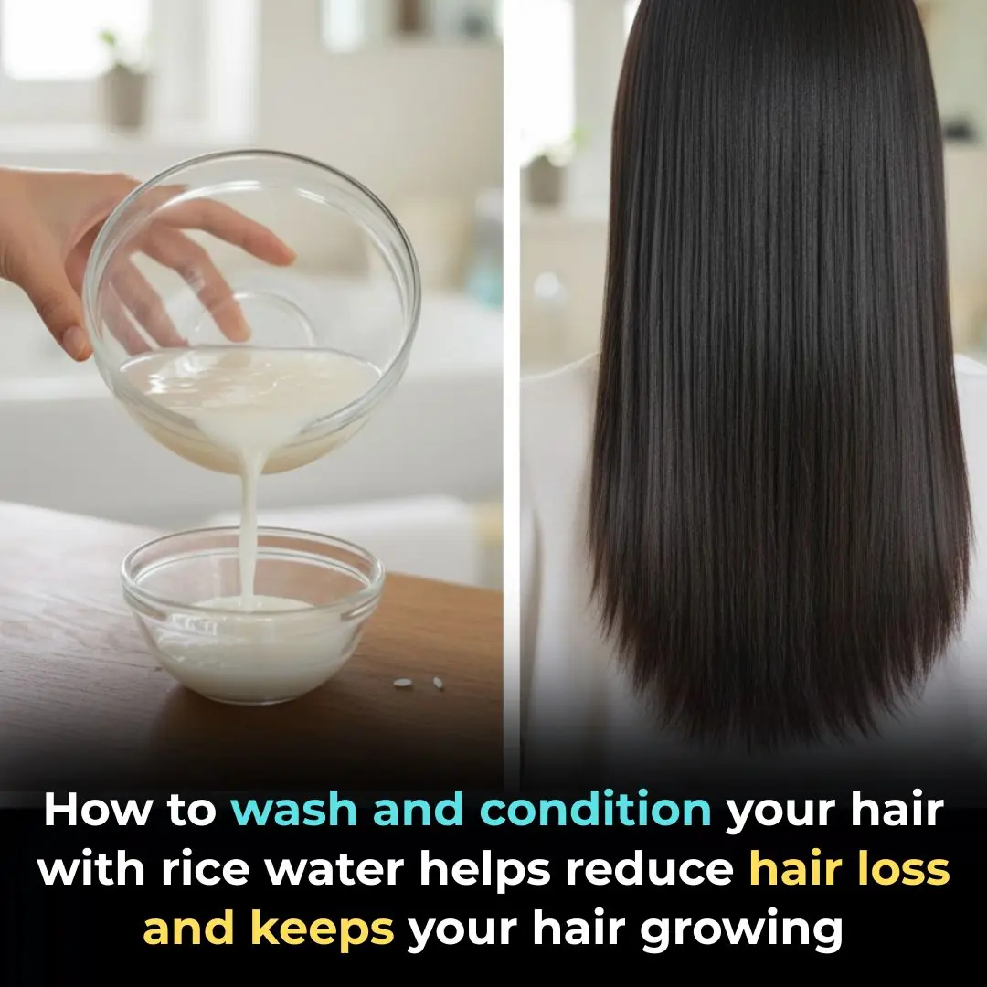 How to Wash and Condition Hair with Rice Water to Reduce Hair Loss and Boost New Hair Growth