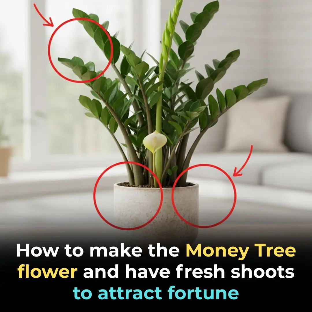 How to make the Money Tree flower and have fresh shoots to attract fortune