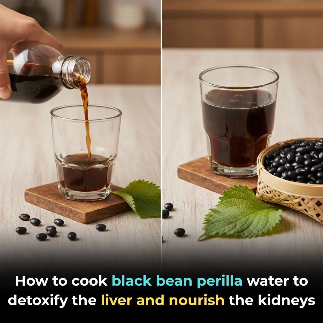 How to cook black bean perilla water to detoxify the liver and nourish the kidneys