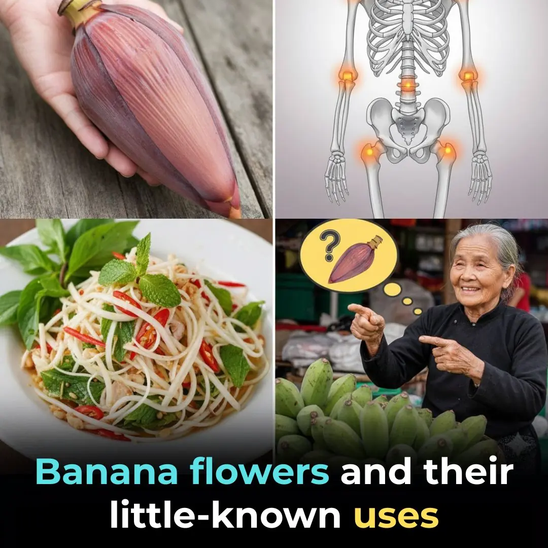 Banana flowers and their little-known uses