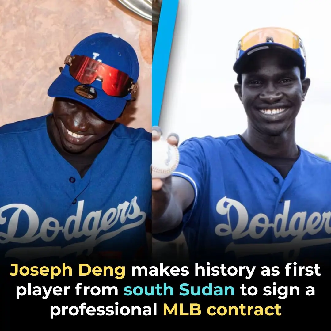 Joseph Deng Makes History as First Player From South Sudan to Sign a Professional MLB Contract