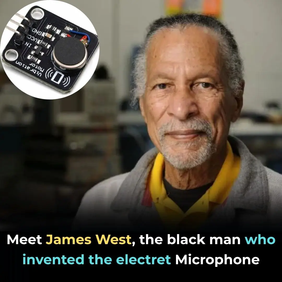 Meet James West, The Black Man Who Invented The Electret Microphone