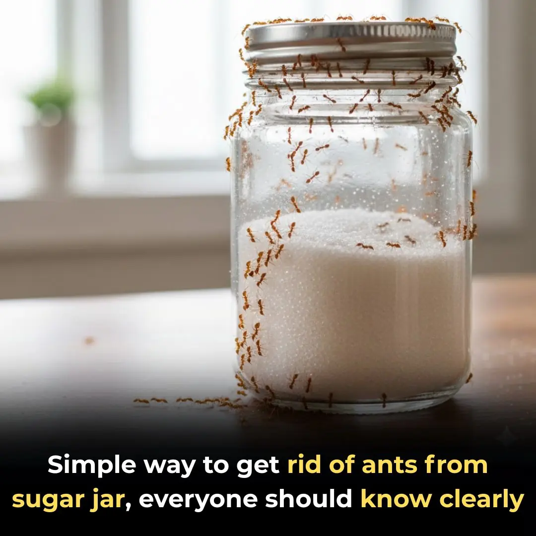 Simple way to get rid of ants from sugar jar, everyone should know clearly