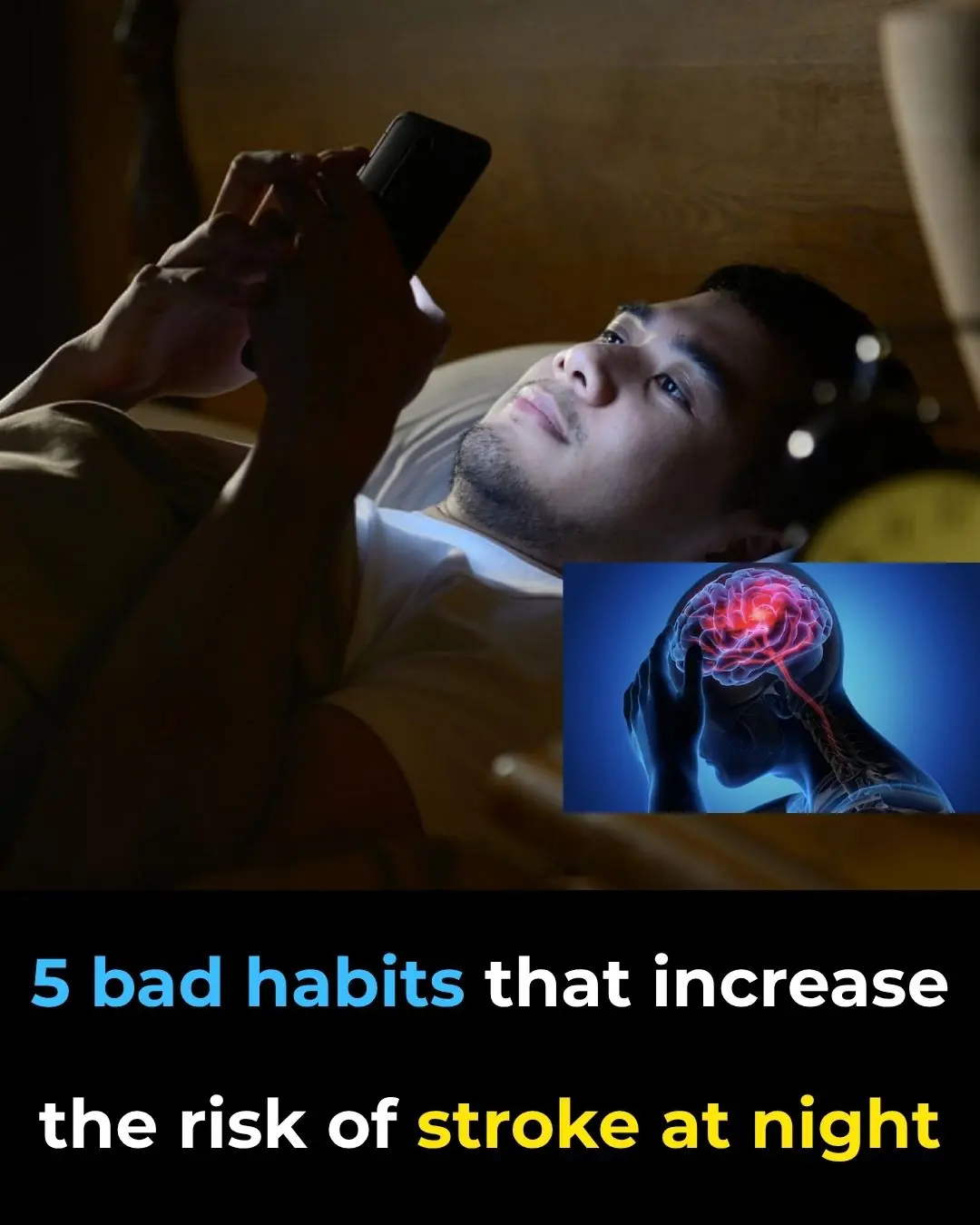 Nighttime Habits That Increase Your Risk of Stroke