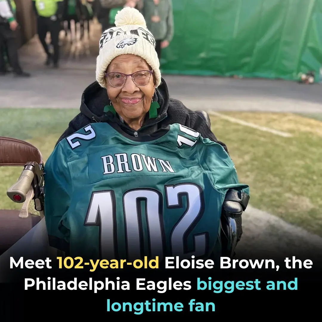 Meet 102-Year-Old Eloise Brown, the Philadelphia Eagles Biggest and Longtime Fan