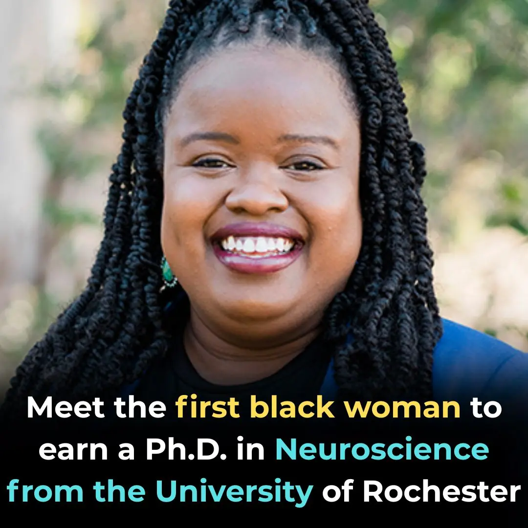 Meet The First Black Woman To Earn a Ph.D. in Neuroscience from the University of Rochester
