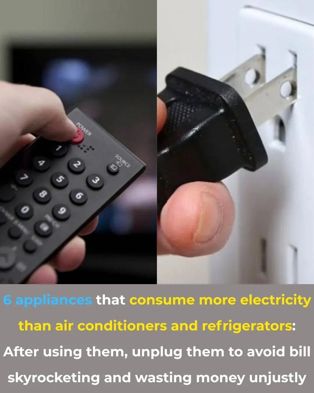 6 Household Appliances That Consume More Electricity Than Air Conditioners and Refrigerators: Unplug Them to Avoid Skyrocketing Bills