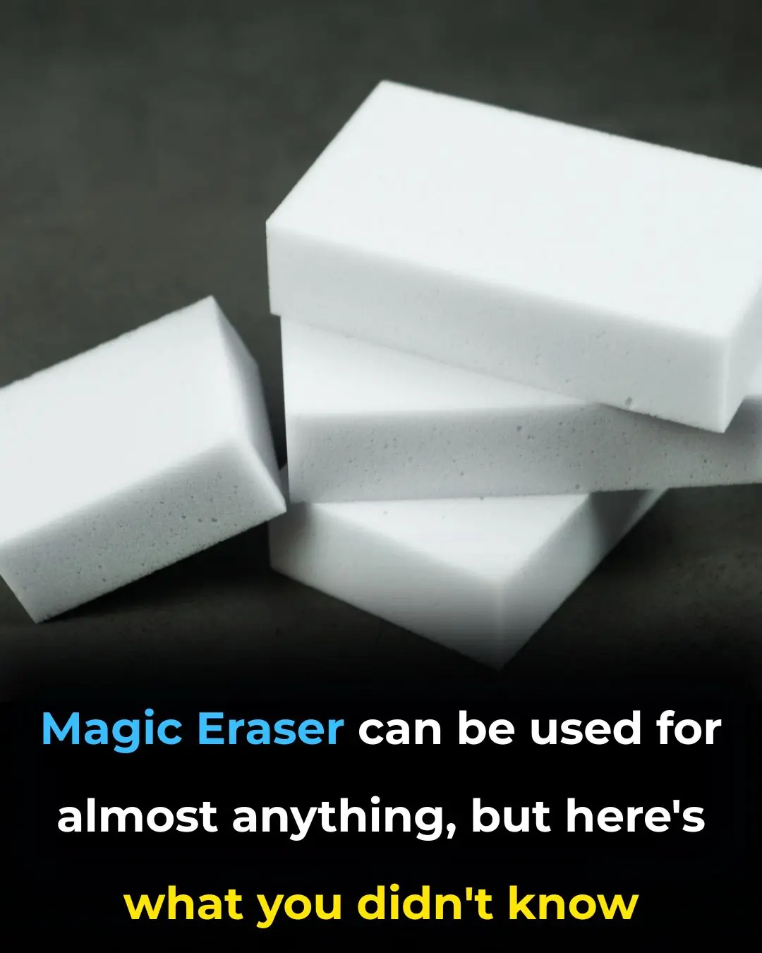 Magic Eraser can be used for almost anything, but here's what you didn't know