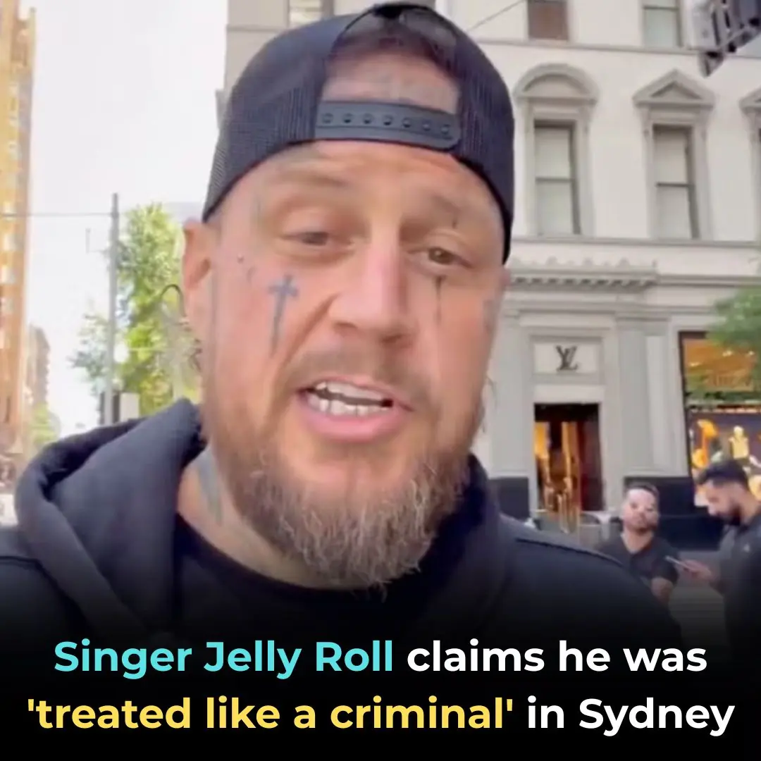 Singer Jelly Roll claims he was ‘treated like a criminal’ in Sydney Louis Vuitton store