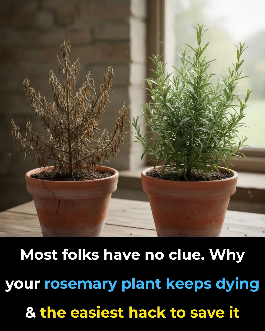 Why Your Rosemary Keeps Dying — And The Easiest Hack To Save It