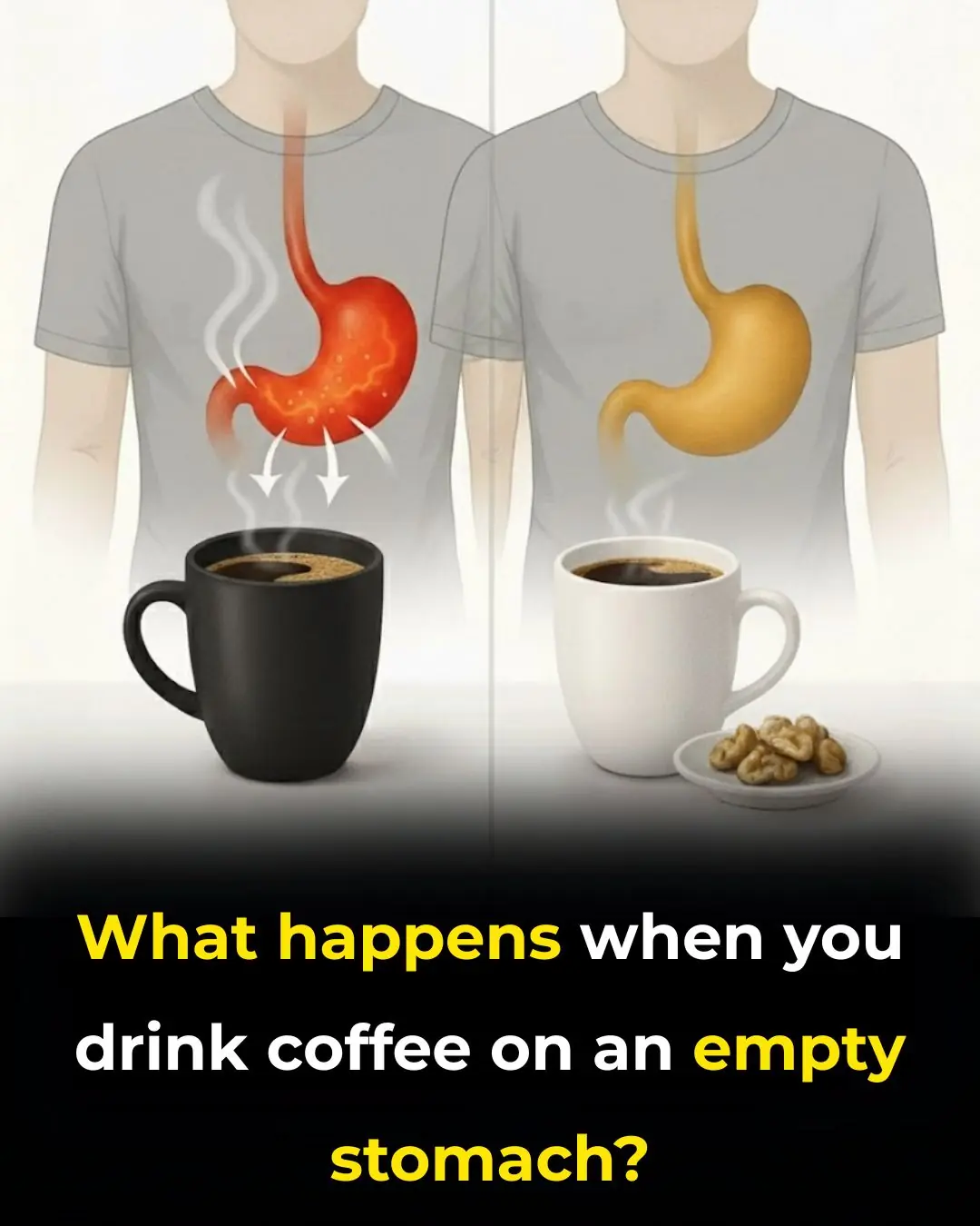 See What Happens When You Drink Coffee On An Empty Stomach
