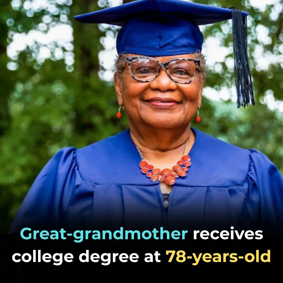 Great-Grandmother Receives College Degree At 78-Years-Old