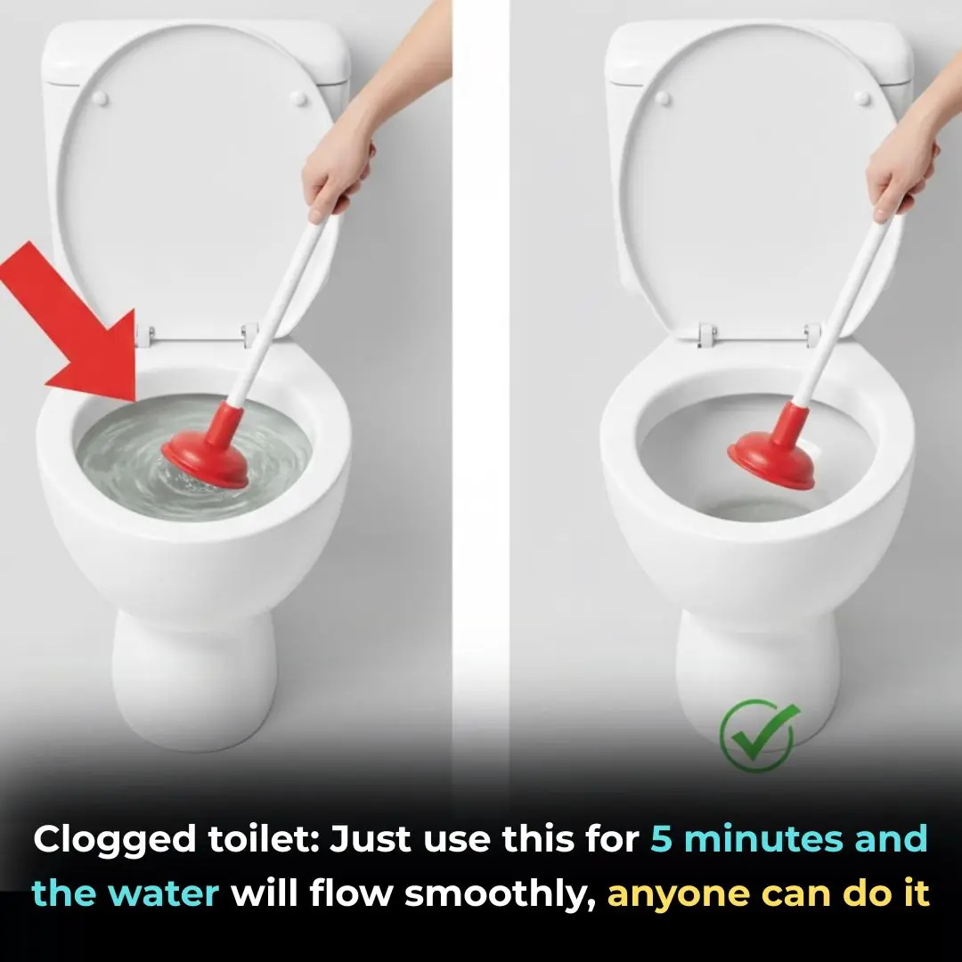 Clogged Toilet? Try This Simple Trick and It’ll Flush Smoothly in Just 5 Minutes — No Plumber Needed