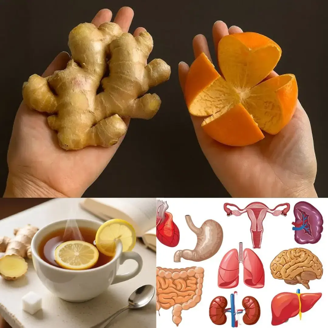 Ginger and Orange Detox Drink – Cleanse Kidneys, Liver, and Lungs Naturally