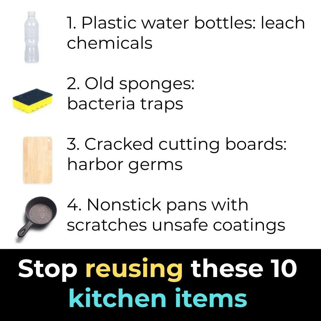 Stop reusing these 10 kitchen items