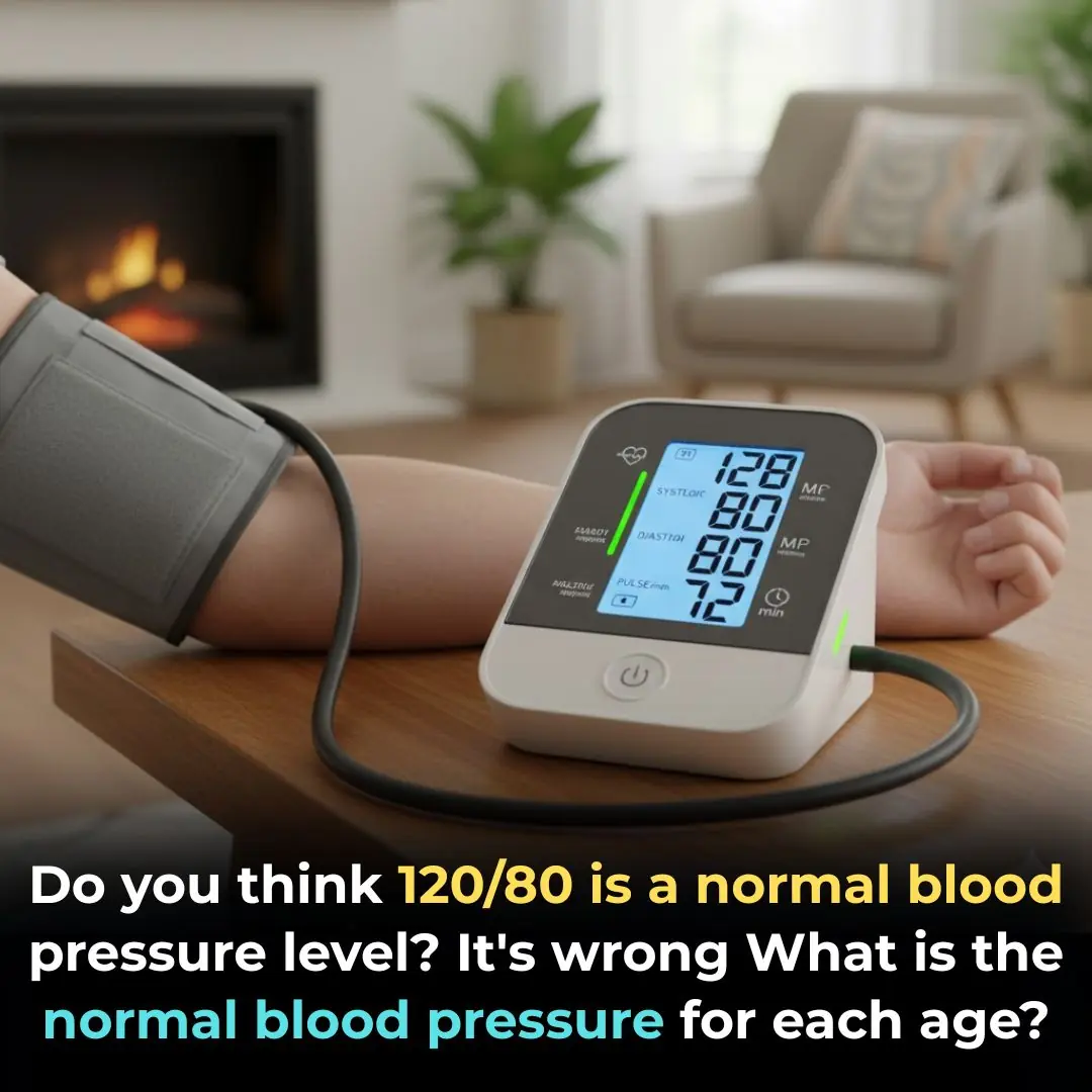 Everyone has made this mistake. What is the normal bl00d pressure for each age?