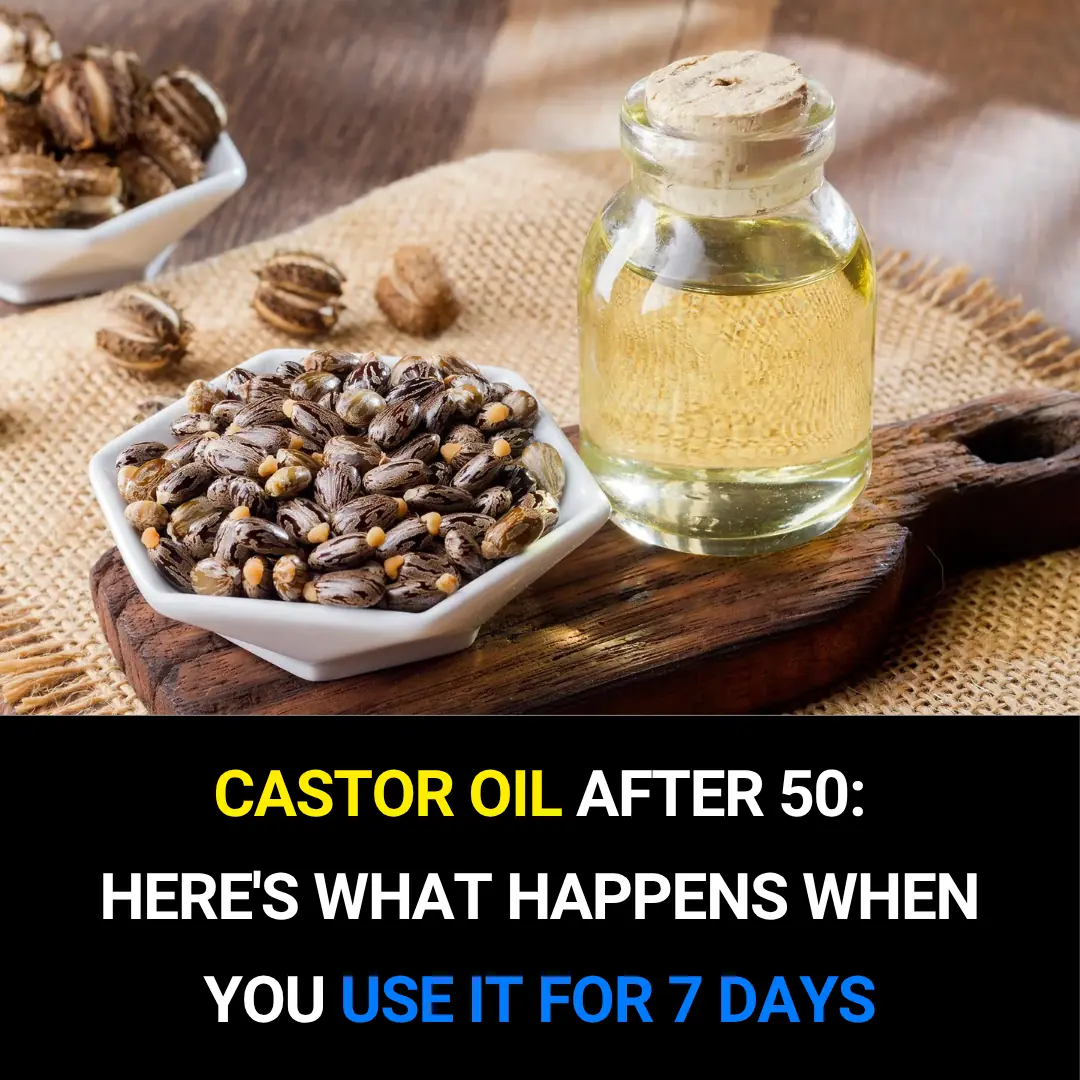 Castor Oil After 50: Here’s What Happens After 7 Days of Use! 🌿✨