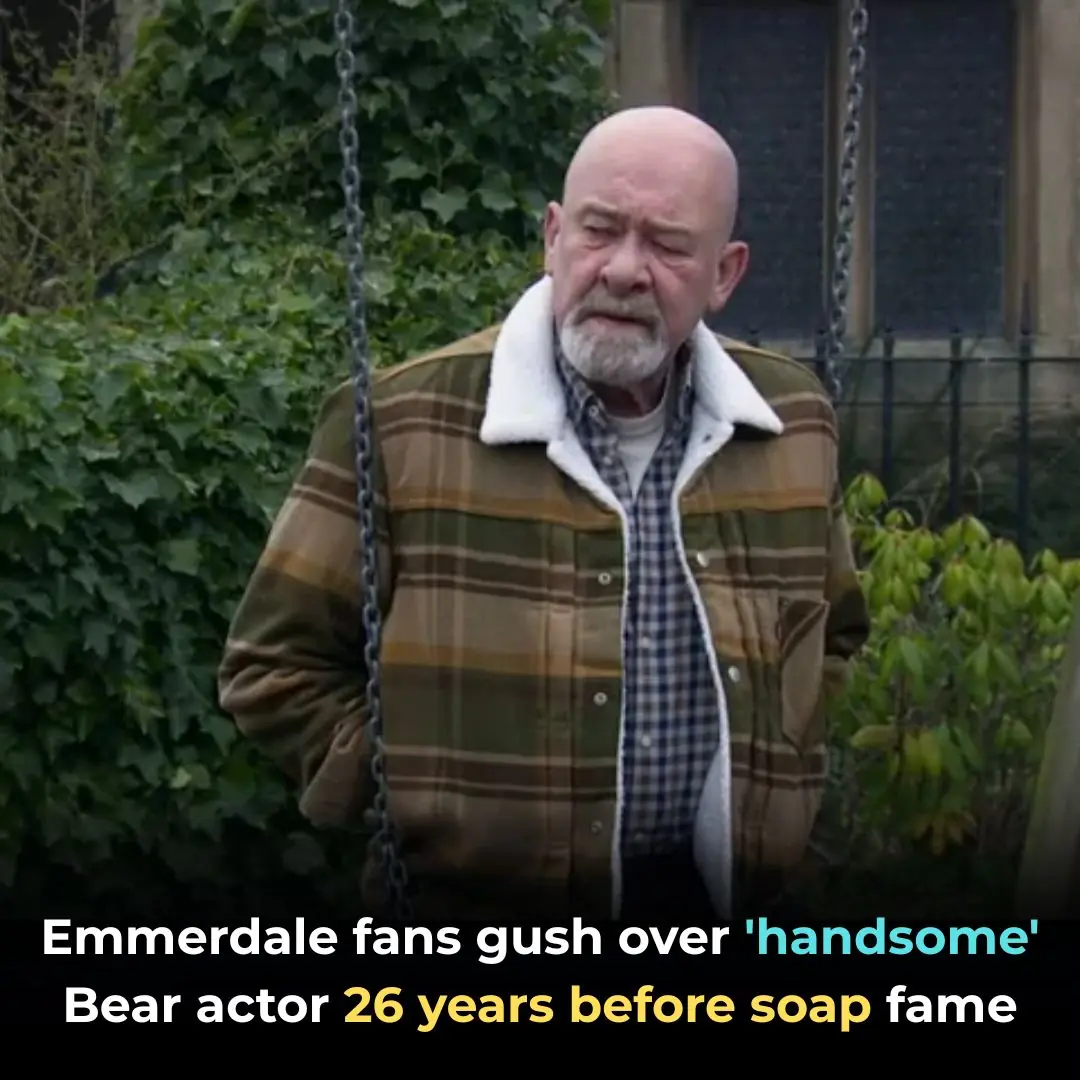 ITV Emmerdale fans gush over 'handsome' Bear actor 26 years before soap fame