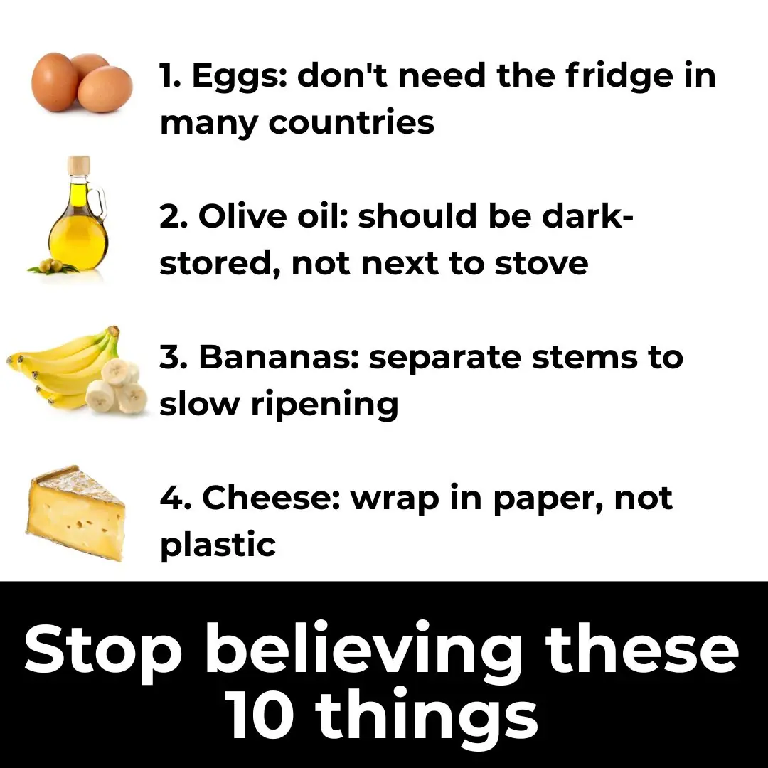 Stop believing these 10 things