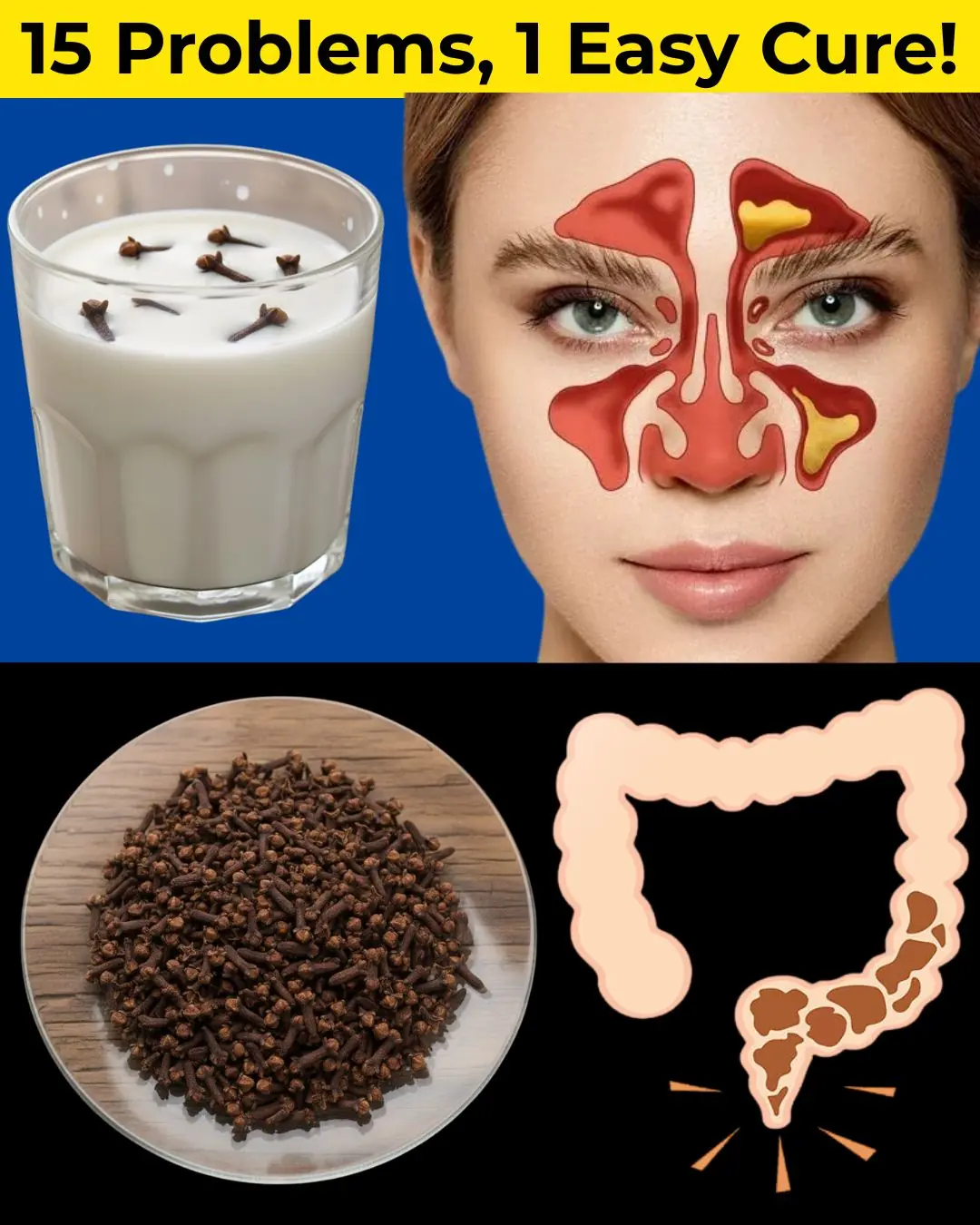 Old Doctorâs Remedy: Almond Milk with Cloves Treats 15 Health Problems in Just 1 Week