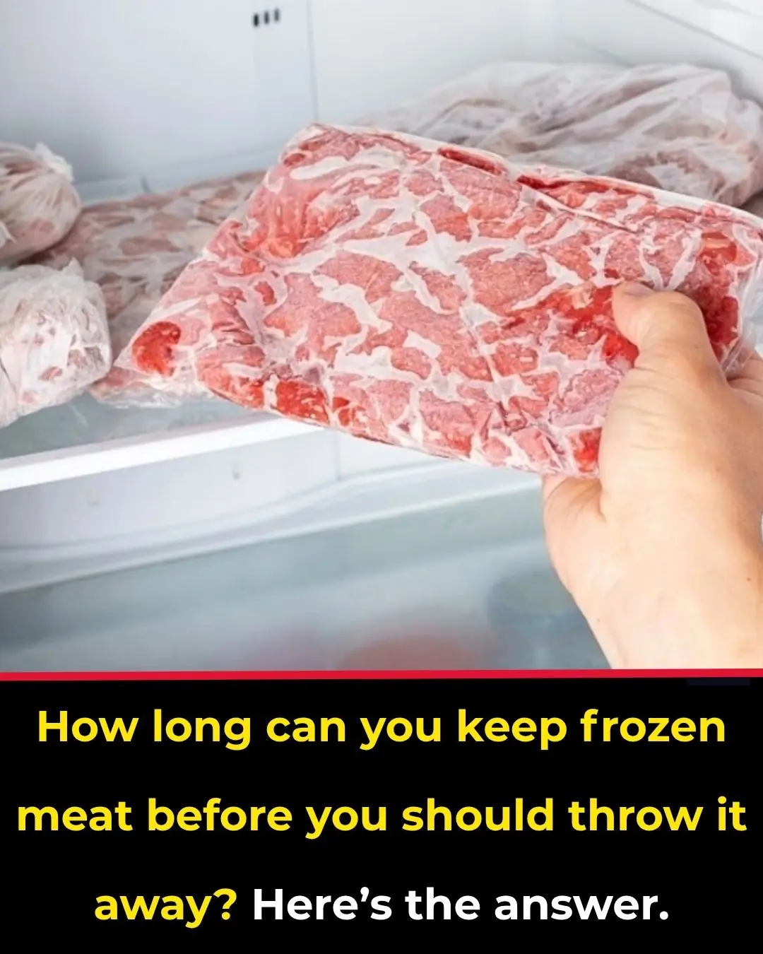 How Long Can You Keep Frozen Meat? Here’s the Answer