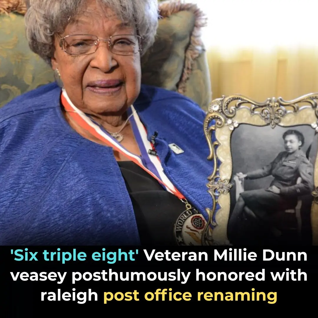 ‘Six Triple Eight’ Veteran Millie Dunn Veasey Posthumously Honored With Raleigh Post Office Renaming