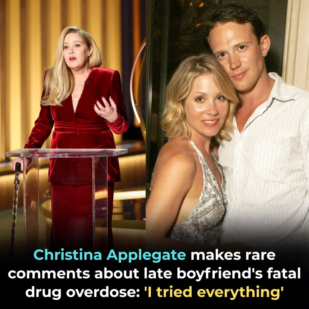 Christina Applegate makes rare comments about late boyfriendâs fatal drug overdose: âI tried everything