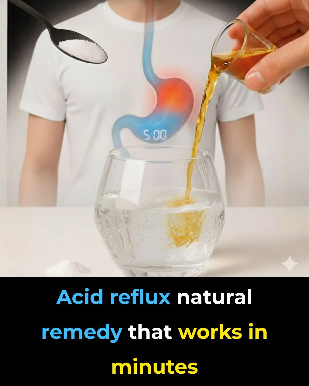 Acid reflux natural remedy that works in minutes