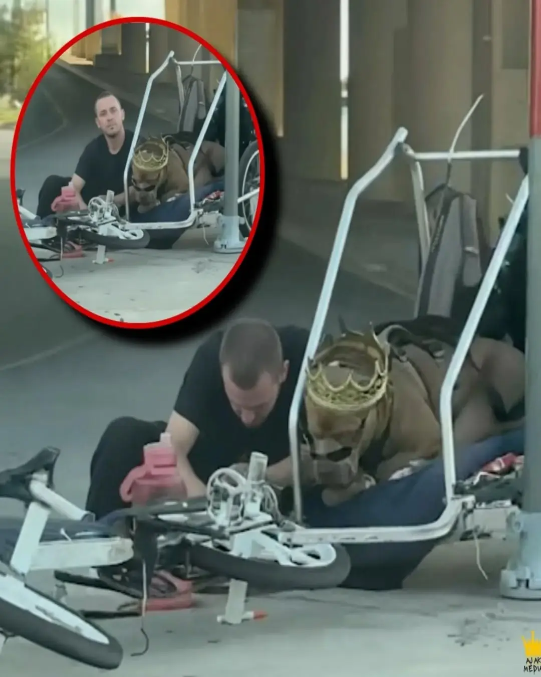 A Crown for a King: The Unseen Loyalty of a War Veteran and His Dog