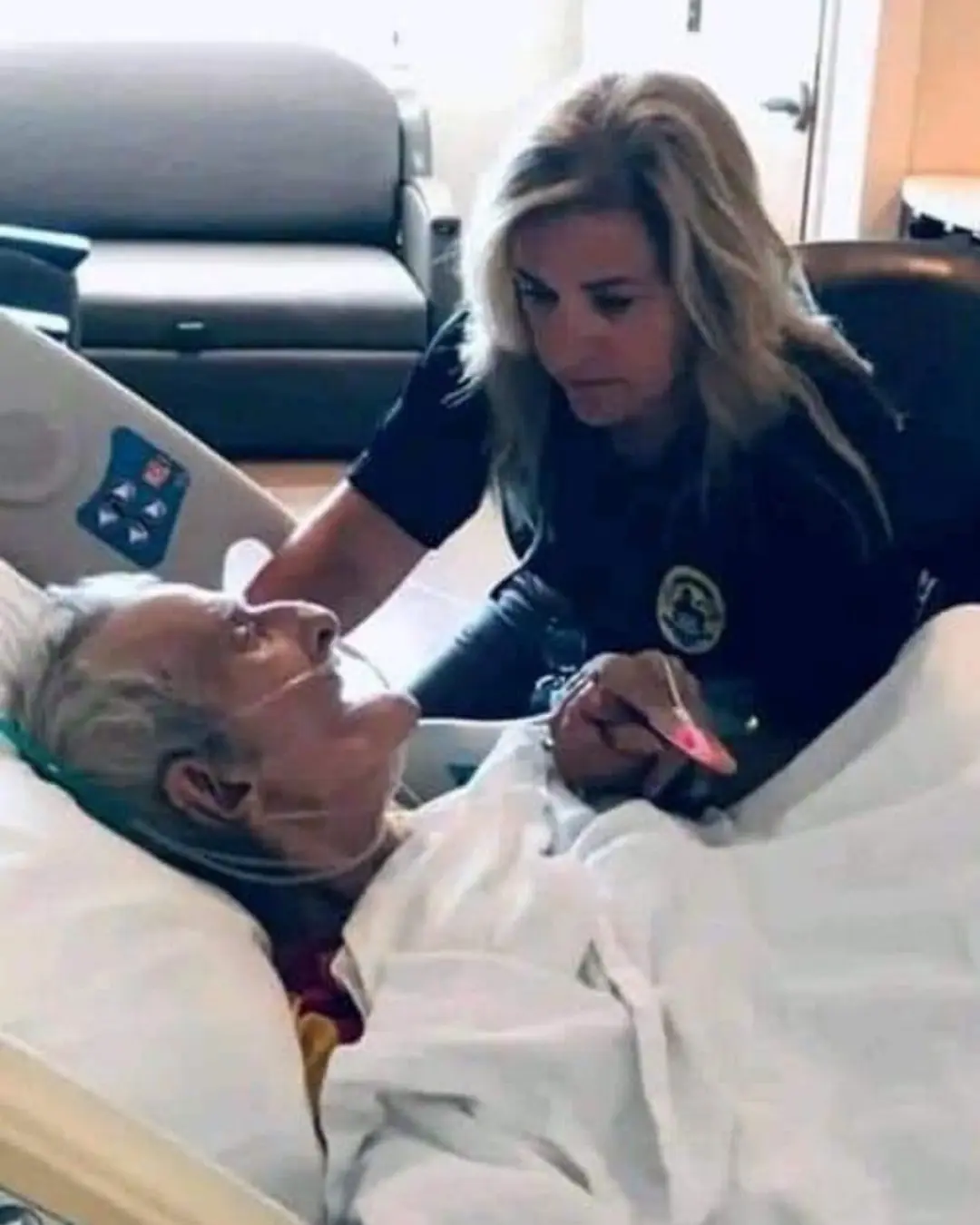 The Officer Who Became His Family.