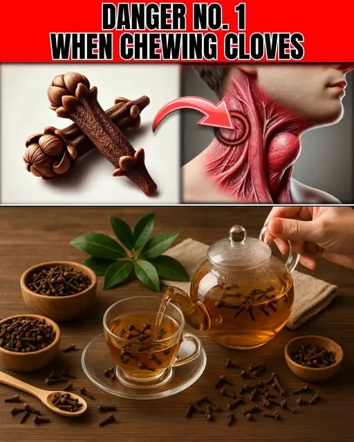 MISTAKE #1 WHEN CHEWING CLOVES (YOUR HEALTH IS IN DANGER)