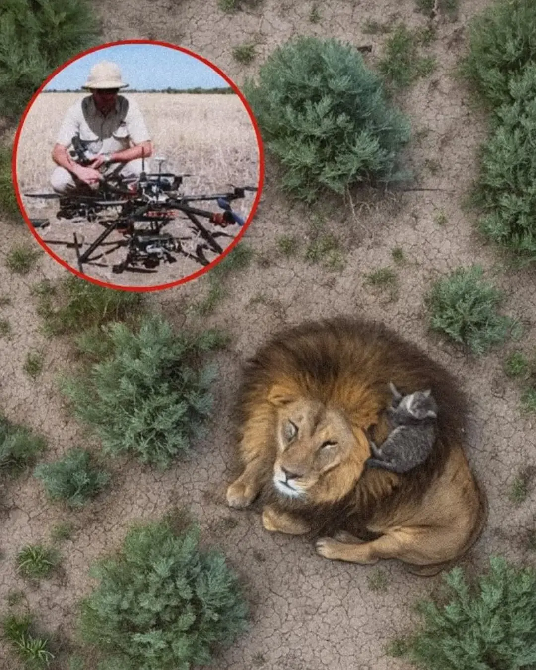 Researchers Accidentally Capture Drone Footage of the Year: A Wild Bond Between Predator and Prey