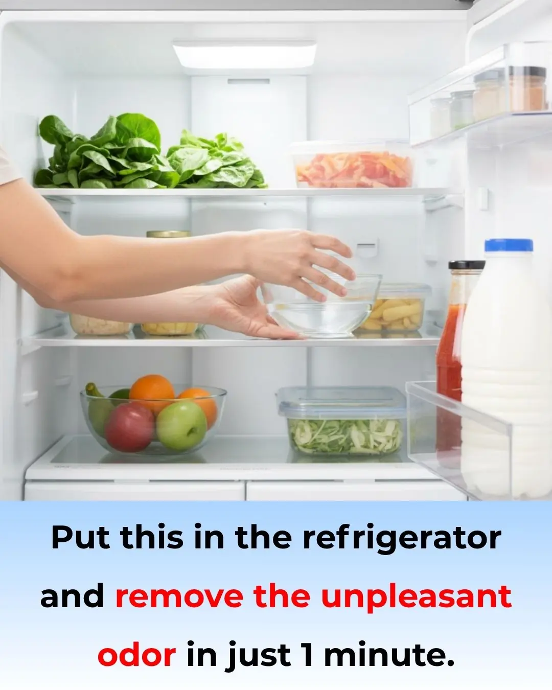 Remove Bad Odors from Your Refrigerator Overnight with These Simple Tricks